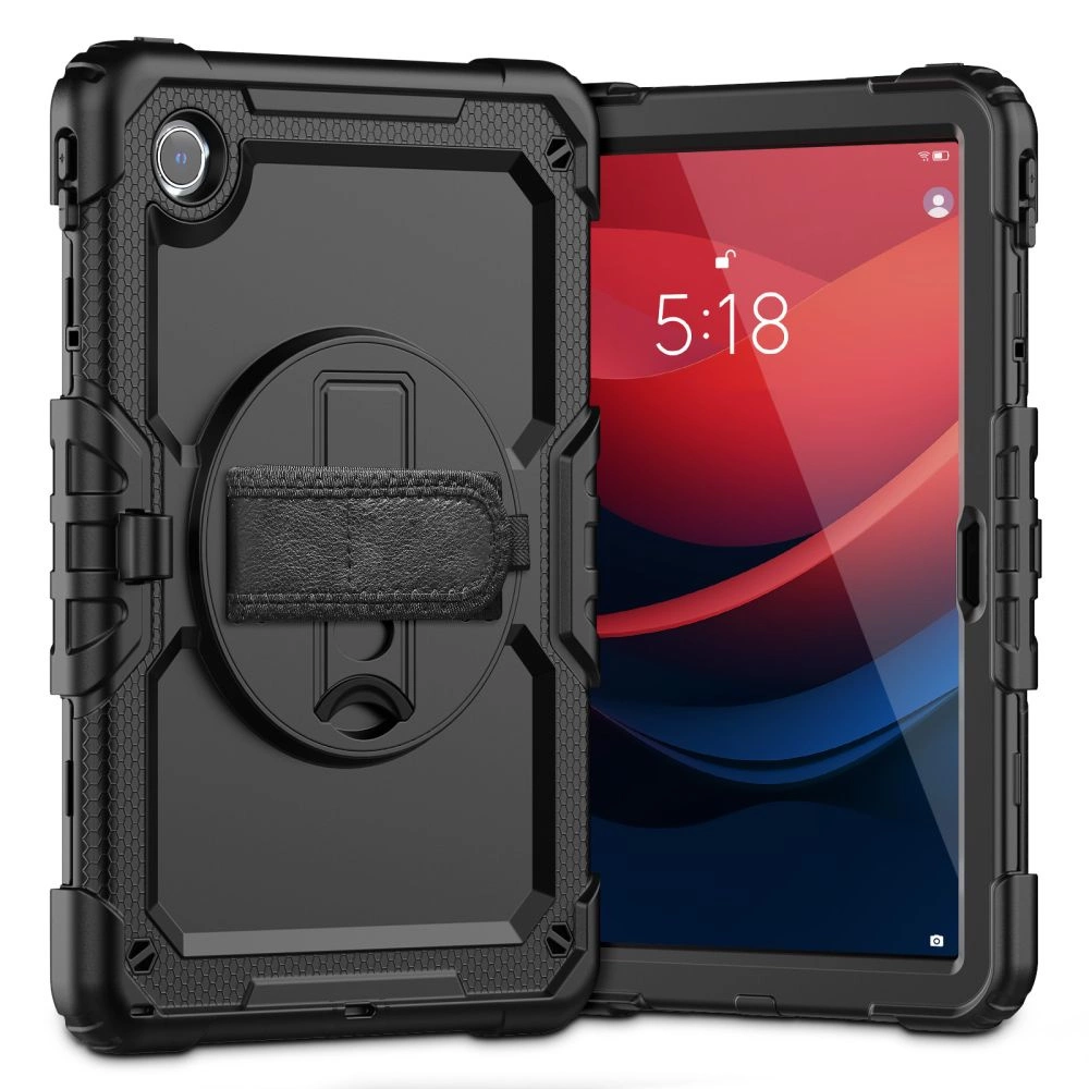 Lenovo Tab M11 11'' (TB-330FU) Tech-Protect Solid360 Cover Case, Black | Planšetes Vāciņš Maciņš Apvalks Grāmatiņa
