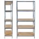 Malatec 23766 Noliktavas Uzglabāšanas Plaukts Skapis, 220x100x45cm | Warehouse Storage Rack
