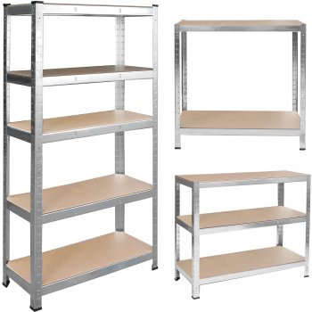Lieljaudas metāla plaukts Humberg 180x90x40 cm, 1325 kg