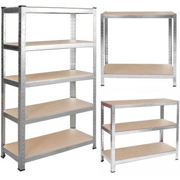 Metāla noliktavas plaukts 150 x 75 x 30 cm Humberg 4840