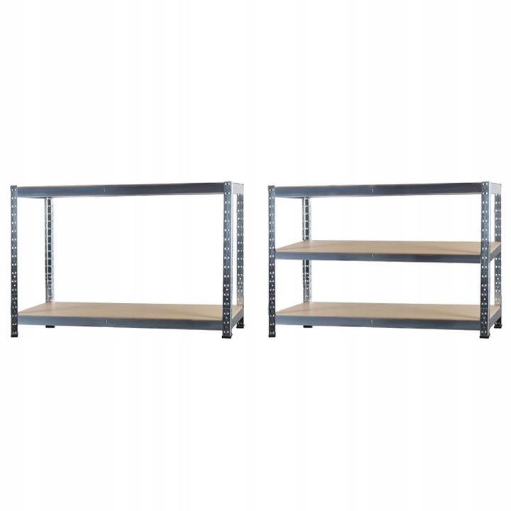 Malatec 23766 Noliktavas Uzglabāšanas Plaukts Skapis, 220x100x45cm | Warehouse Storage Rack (0)