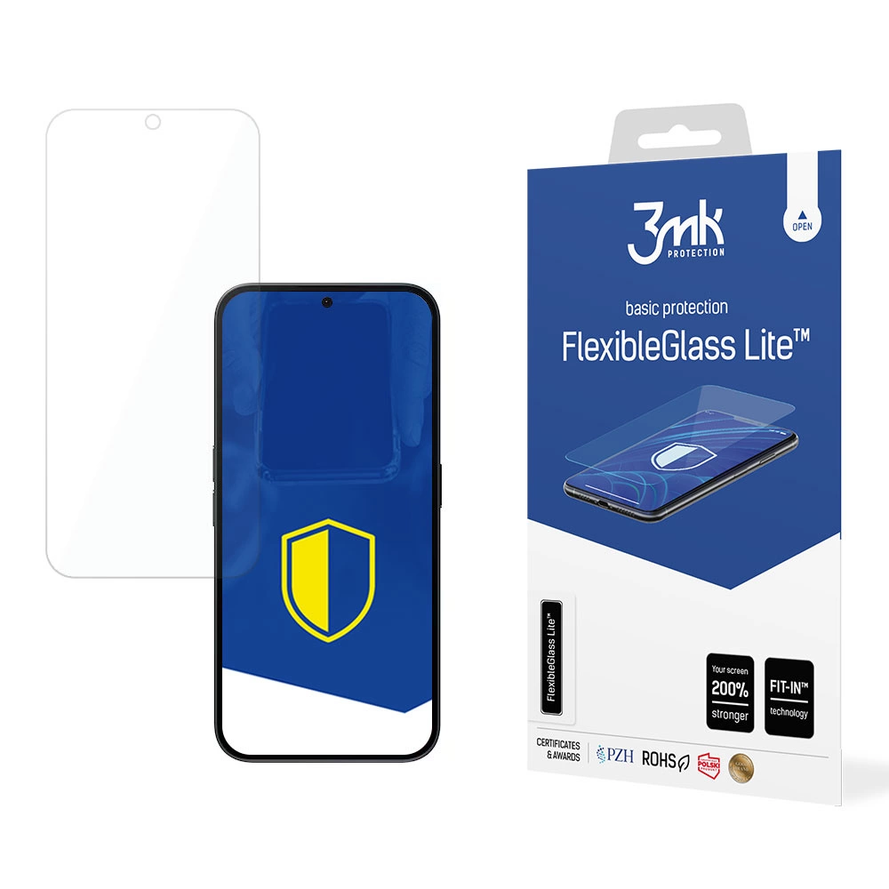 Nothing Phone 2a 3MK Flexibleglass Lite Lokāms Aizsargstikls | Tempered Glass Screen Protector