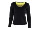 Sieviešu Fitnesa Neoprena T-krekls ar Garām Piedurknēm Svara Zaudēšanai, M izmērs | Women\'s Slimming Fitness...