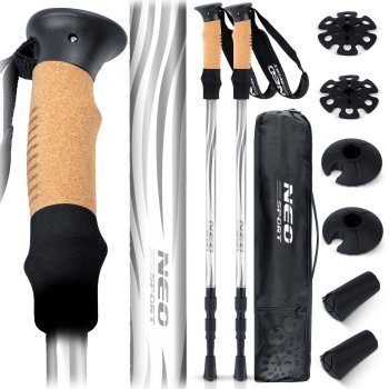 NS-380 Neo-Sport trekinga nūjas – izturīgas ceļojumu piedzīvojumiem