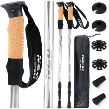 NS-380 Neo-Sport trekinga nūjas – izturīgas ceļojumu piedzīvojumiem