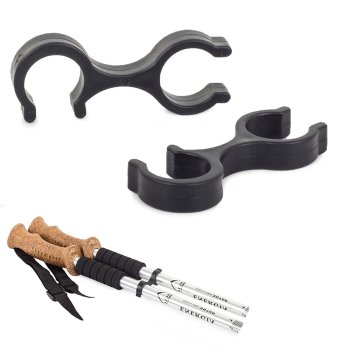 Universāls nūju savienotājs nordic walking un trekingam melns