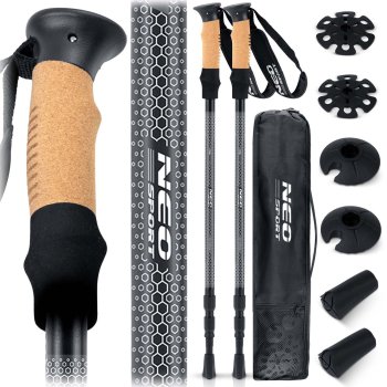 Neo-Sport NS-380 Trekinga Nūjas – Izturīgas un Ērtas ceļojumiem