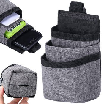 Auto organizators ventilācijas restei telefonam un brillēm, melns