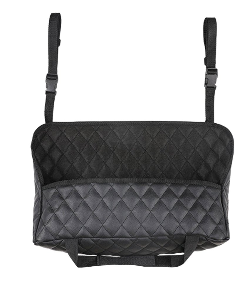 Automašīnas organizators ar stiprinājumu pie priekšējiem sēdekļiem, Melns | Car Organizer Storage (4)