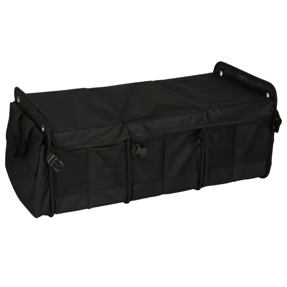 Liels bagāžnieka organizators ar termosomu 75x37x32 cm, melns (1)