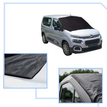 Magnētiskais Automašīnas Priekšējā Loga Vējstikla Saulessargs Izvelkams Saules Aizsegs Aizkars | Retractable Car...