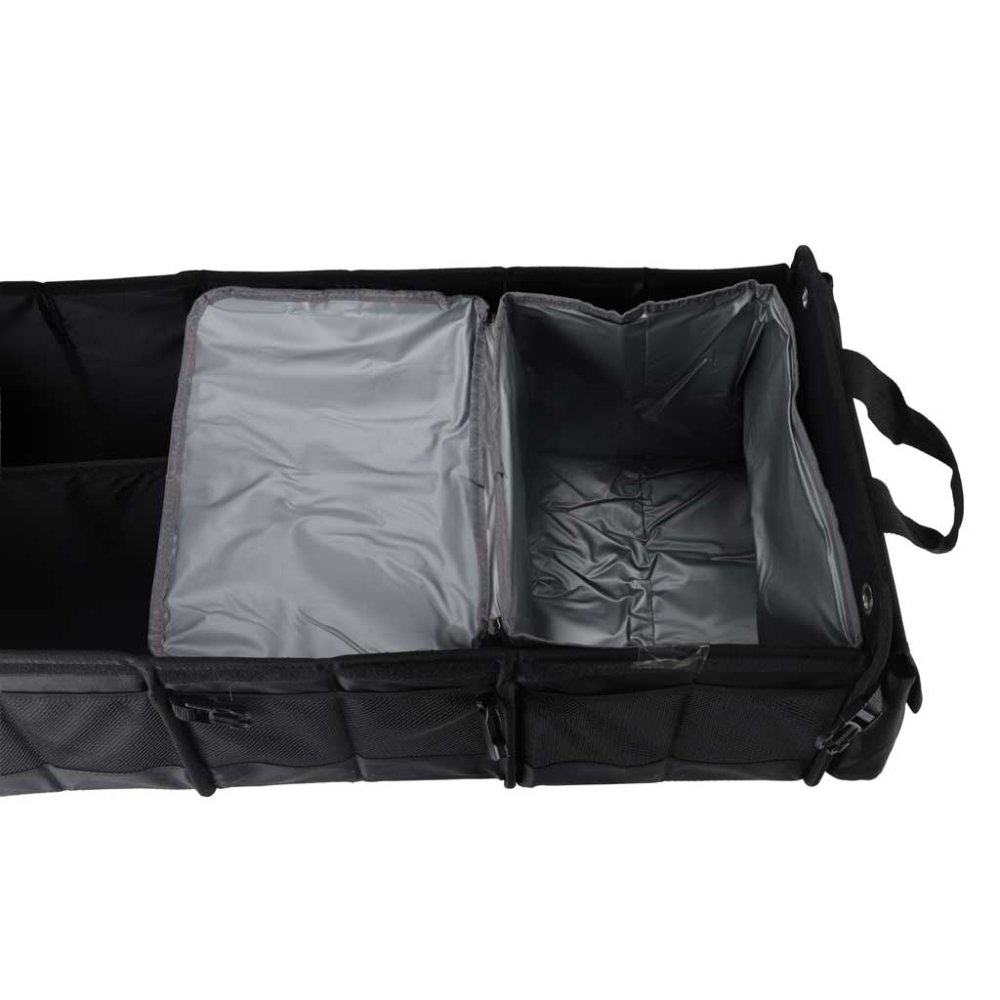 Liels bagāžnieka organizators ar termosomu 75x37x32 cm, melns (2)