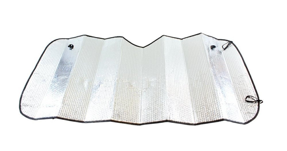 Divpusējs Saules Staru Atstarotājs Aizsardzība Automašīnas Vējstiklam | Car Windshield Sunshade Foldable... (0)