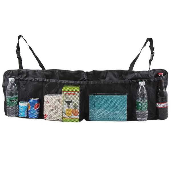 Automašīnas bagāžnieka organizators ar 7 nodalījumiem, Melns | Car Trunk Organizer (0)
