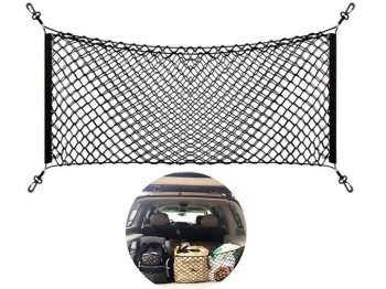 Siets tīkls ar āķiem auto bagāžniekam, 40x55cm | Stretch Baggage Luggage Net