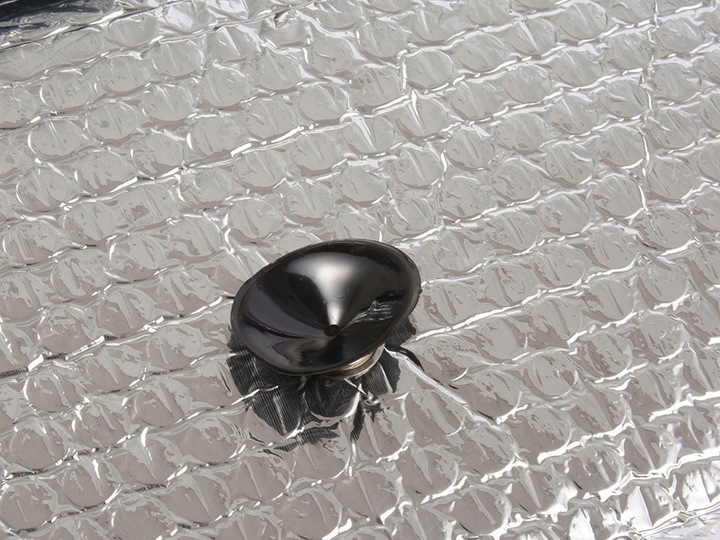 Divpusējs Saules Staru Atstarotājs Aizsardzība Automašīnas Vējstiklam | Car Windshield Sunshade Foldable... (1)