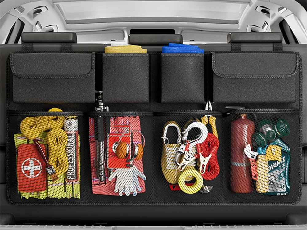 Auto organizators sēdekļa atzveltnei ar kabatām (0)