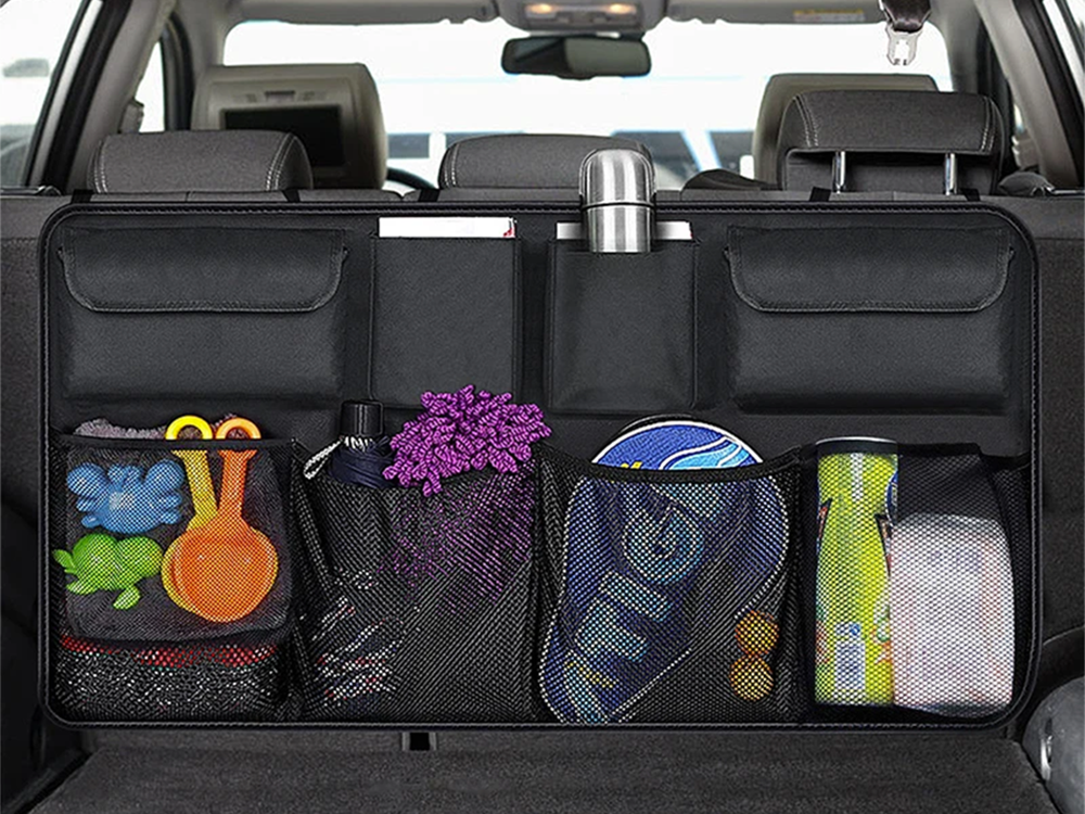 Auto organizators sēdekļa atzveltnei ar kabatām (3)