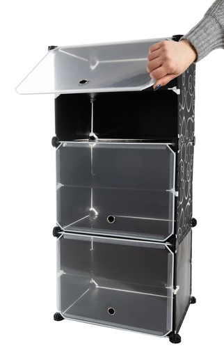 Daudzstāvu Moduļu Kurpju Apavu Plaukts Skapis, 6 Plaukti | Multilevel Modular Shoe Rack Shelf Stand Organizer (1)