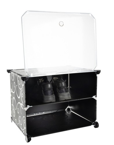 Daudzstāvu Moduļu Kurpju Apavu Plaukts Skapis, 6 Plaukti | Multilevel Modular Shoe Rack Shelf Stand Organizer (3)