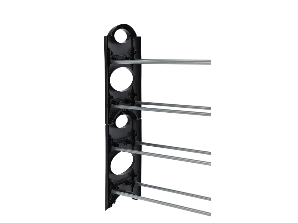 Daudzstāvu Kurpju Apavu Plaukts Skapis, 4 plaukti | Multilevel Shoe Rack Shelf Stand Organizer (2)
