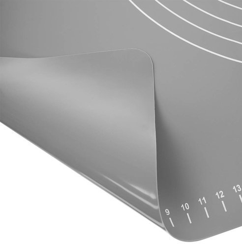 Virtuves Silikona Paklājiņš Mīklas Rullēšanai un Cepšanai, 64x45 cm | Non-slip Silicone Pastry Baking Dough... (1)