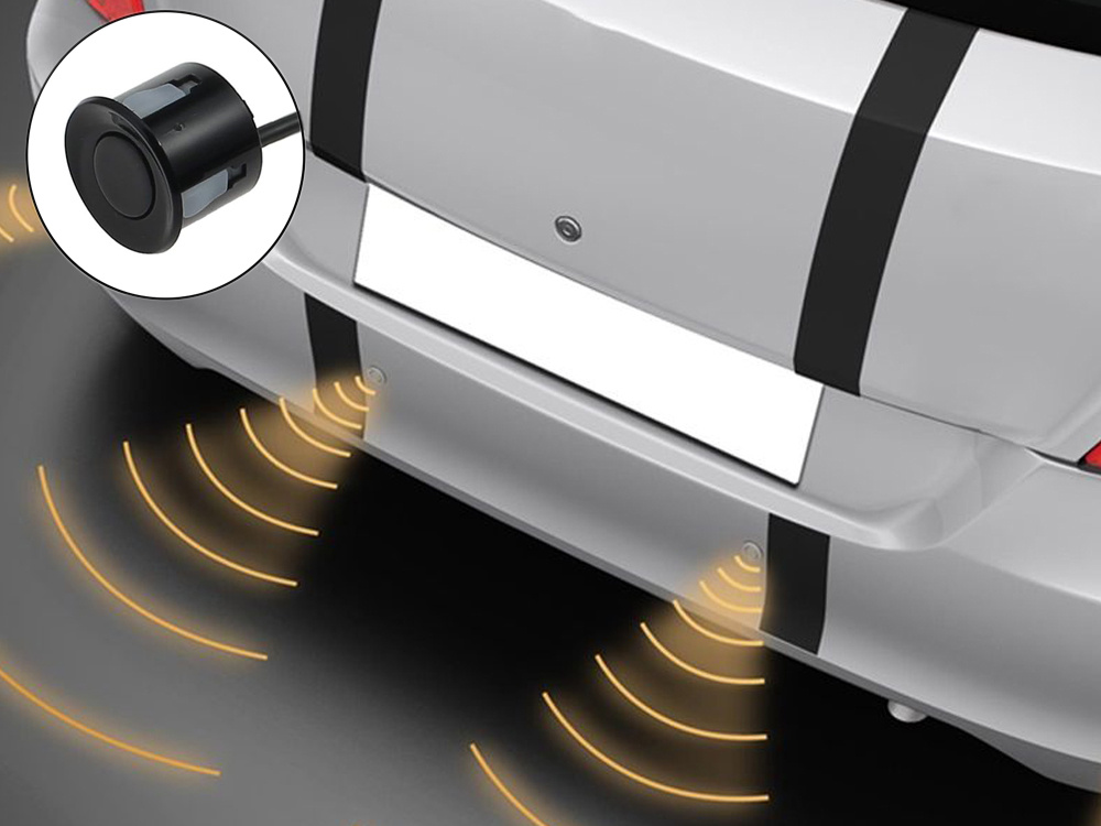 Auto Parkošanās Sensoru komplekts, Melns | Car Parking Sensor Kit Silver (5)