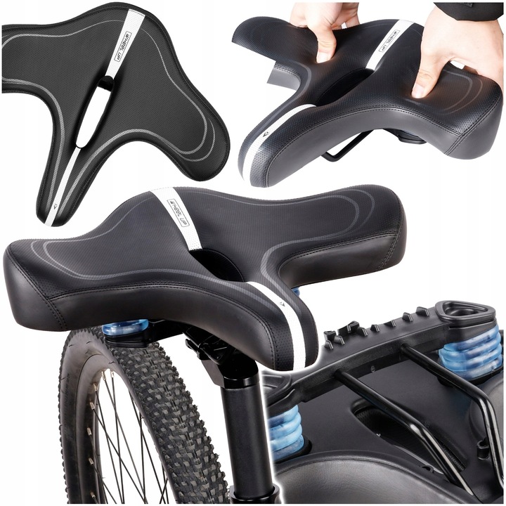 Plats velosipēda sēdeklis | Wide Bicycle Seat (7)