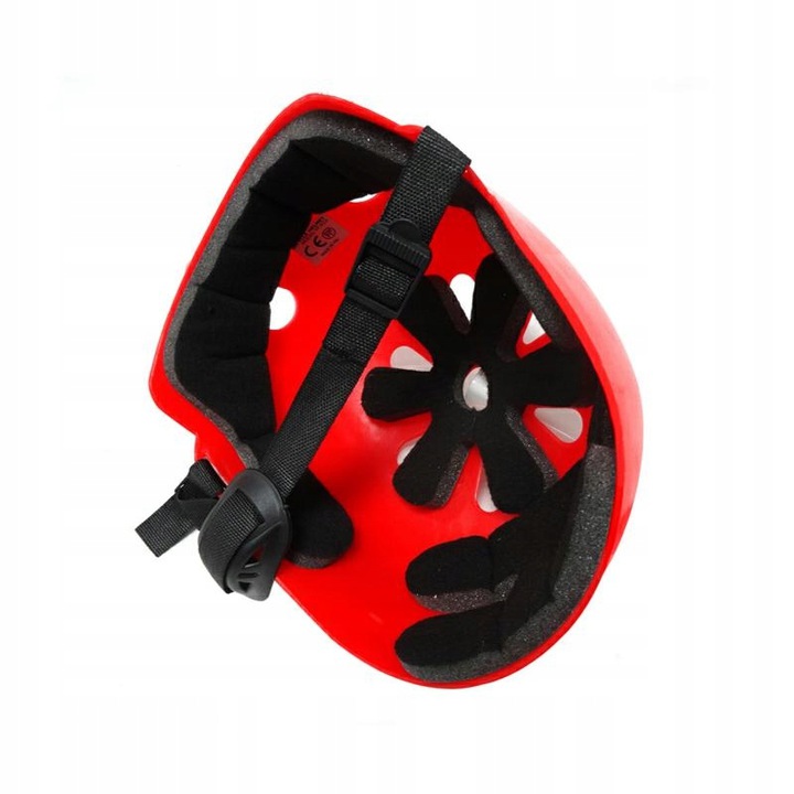 Velo Moto Galvas Ķivere Sargs Bērniem, Sarkans | Bicycle Head Helmet Guard for Kids, Red (1)