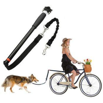Pavada suņiem pie velosipēda sēdekļa staba | Dog leash for a bicycle
