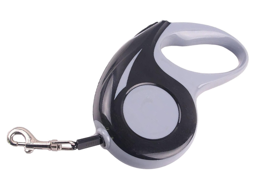 Automātiska suņu pavada ar lentu un bloķēšanu, 5m, līdz 15kg (0)