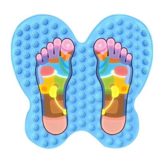 Akupresūras akupunktūras paklājs, masāžas paklājiņš pēdām, Zils | Futzuki Reflexology Foot Massage Mat (0)