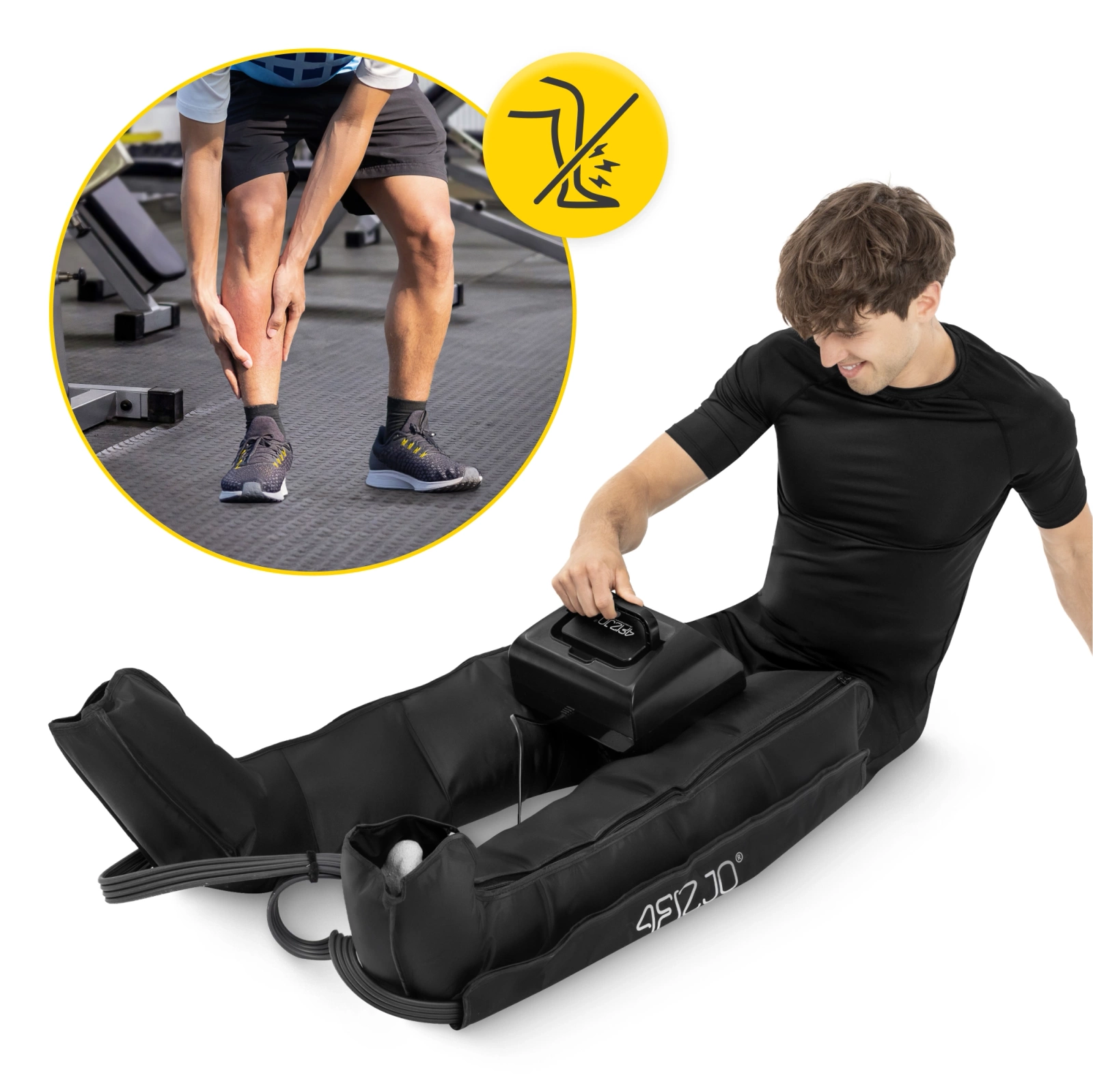 Limfodrenāžas aparāts Air Compression Therapy System MED C6, L/XL izmērs (2)