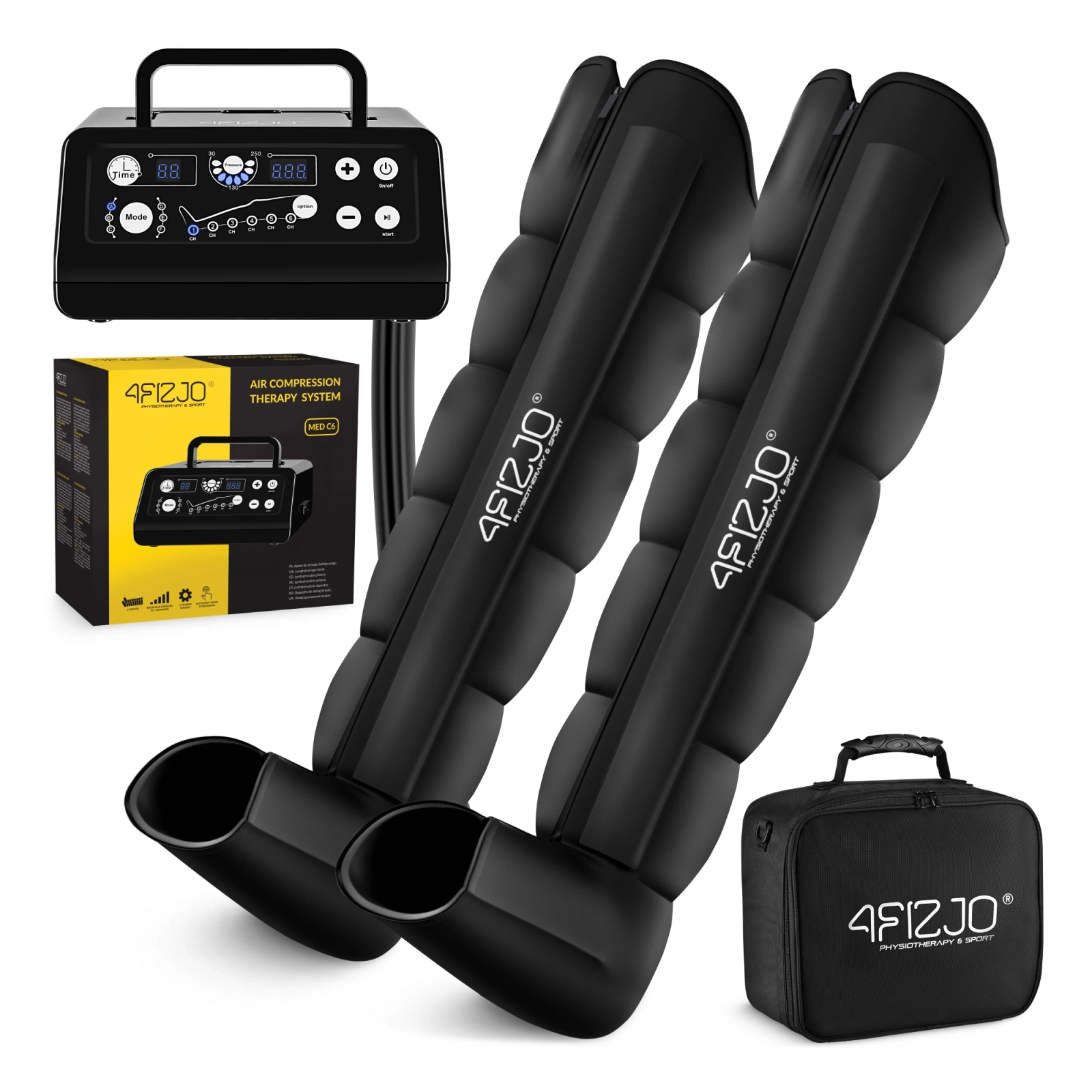 Limfodrenāžas aparāts Air Compression Therapy System MED C6, L/XL izmērs (3)