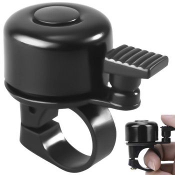 Velosipēda Zvans - Melns | Bicycle Bell Black