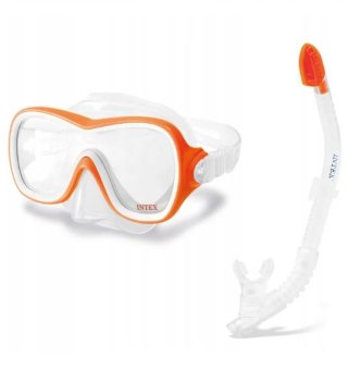 Niršanas Snorkelēšanas Maska Brilles Ņurkošanai Zemūdens Peldēšanai Wave INTEX 55647 | Diving Snorkel Face Mask...