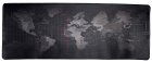 Datorgalda Paklājs Peles Paliktnis ar Pasaules Karti - 30x78x0,2 cm | Computer Table Carpet Mouse Pad with World Map
