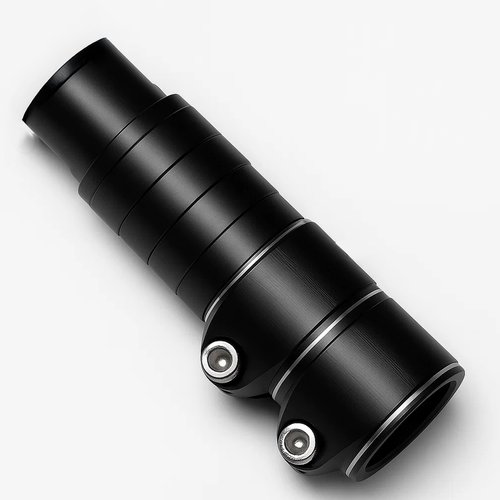 Velosipēda stūres iznesuma pagarinātājs Trizand 25993, 28,6 mm, melns (3)