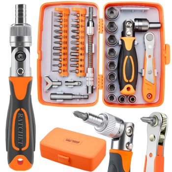 Instrumentu Komplekts Torx Uzgaļi Uzgriežņu Atslēgas 5-14Mm 38 Gab | Torx Tools Kit Socket Spanners Elements