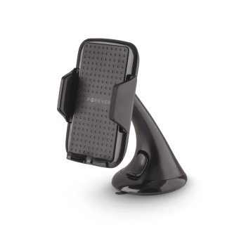 Forever CH-100 Telefona Turētājs Ar Piesūkni Vejstiklam, Melns | Car Holder Suction Mount For Phone