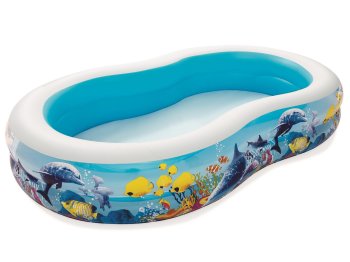 Piepūšamais baseins Zivtiņas 262 x 157 x 46 cm Bestway 54118