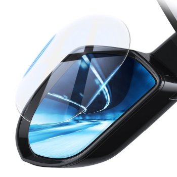 Baseus Lietus Ūdens Necaurlaidīga Plēve Automašīnas Sānu Spoguļiem 2 gab. 135 x 95 mm | Waterproof Rainproof Film for Car SIde Mirror