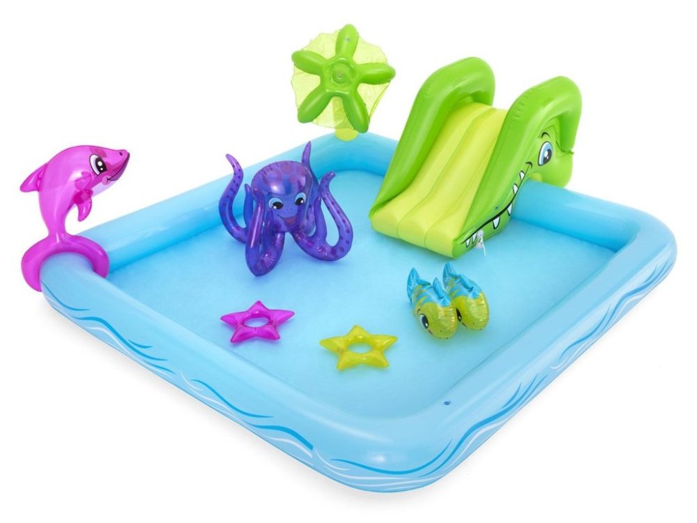 Bērnu Dārza Ūdens Piepūšamais Spēļu Laukums Peldbaseins, Akvārijs — BESTWAY 53052 | Kids Garden Water... (0)