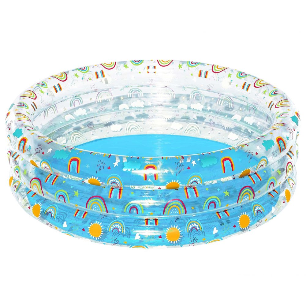 Piepūšamais bērnu baseins Augļi 150 x 53 cm Bestway 51045 (2)