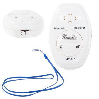 Pārnēsājams ultraskaņas moskītu, kukaiņu (odi, ērces, lapsenes utt.) atbaidīšanas piekariņš, repelents | Portable Ultrasonic Mosquito Repeller Keychain