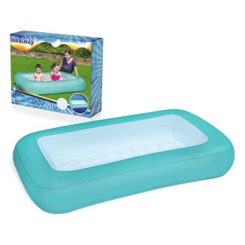 Piepūšamais bērnu baseins Bestway 51115 165x104x25 cm, rozā