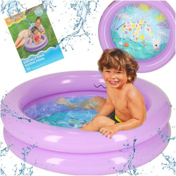 Piepūšamais bērnu baseins Bestway 51061, 61 cm, violets