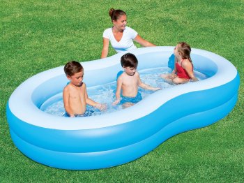 Dārza Piepūšamais Baseins 262x157x46 cm | Garden Inflatable Pool
