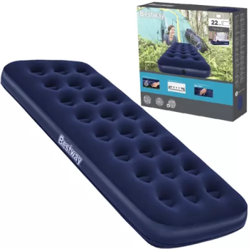 BESTWAY 67000 Piepūšamais vienvietīgs matracis, 185x76x22 cm l Inflatable double mattress