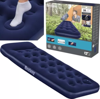 BESTWAY 67223 Piepūšamais vienvietīgs matracis ar iebūvētu spilvenu, 188x76x22 cm l Inflatable double mattress